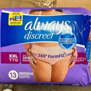 ALWAYS Discreet Maximum Underwear,